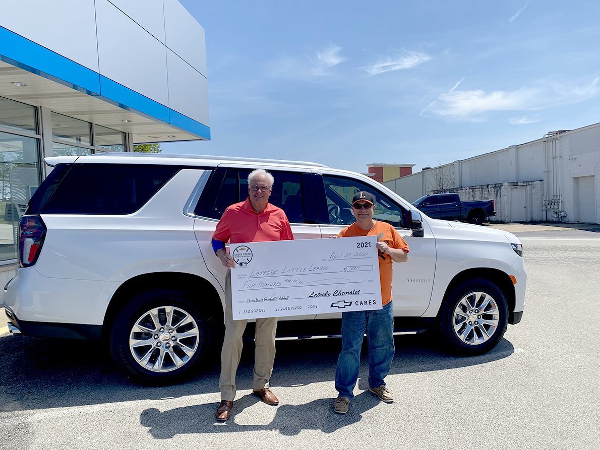Latrobe Little League receives check